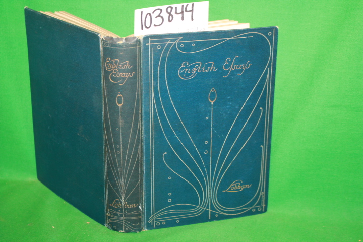 Lobban, J. H.; Morris, Talwin Talwin Morris sometimes initial...: English Essays