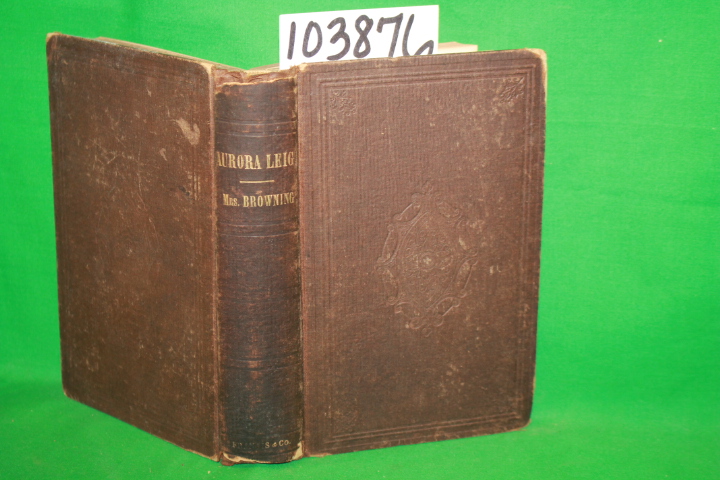 Browning, Elizabeth Barrett: Aurora Leigh