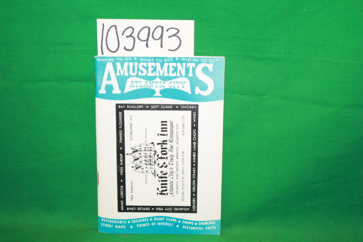 Johnson, Clayton M.: January 1976 Atlantic City Amusements Knife and Fork Inn