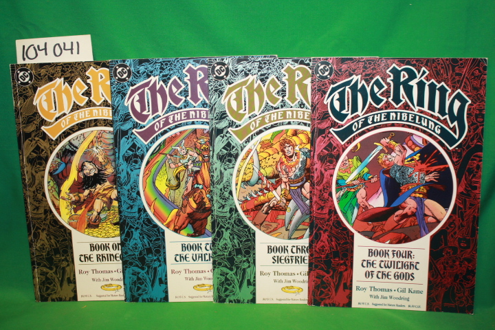 Thomas, Roy; Kane, Gil: The Ring of the Nibelung Books 1-4