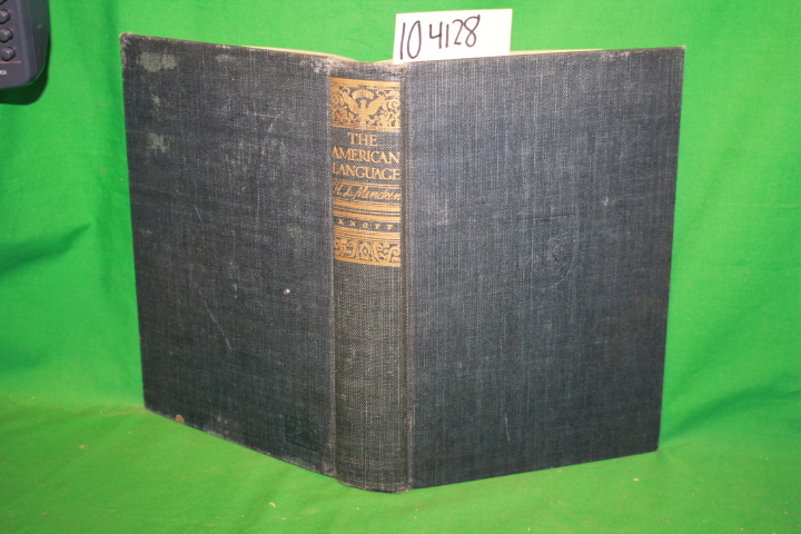 Mencken, H. L.: The American Language