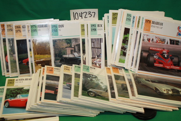 MCMXCI: Closeup Card Images of Cars from Around the World