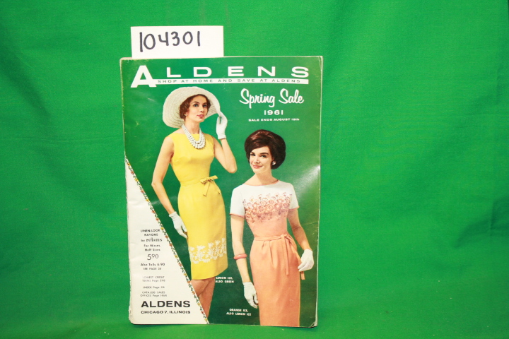 Aldens: Aldens Spring 1961 Catalog