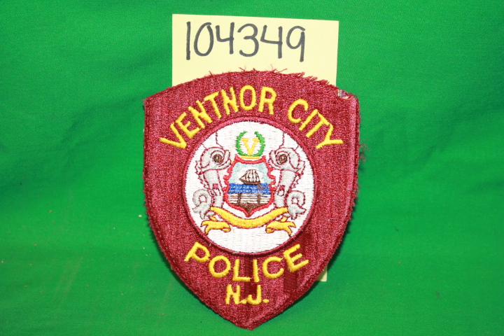Ventnor City Police Department: Ventnor City Police Embroidered Patch new jersey