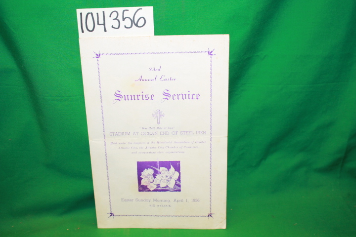 Ministerial Association of Greater A...: 33rd Annual Easter Sunrise Service S...