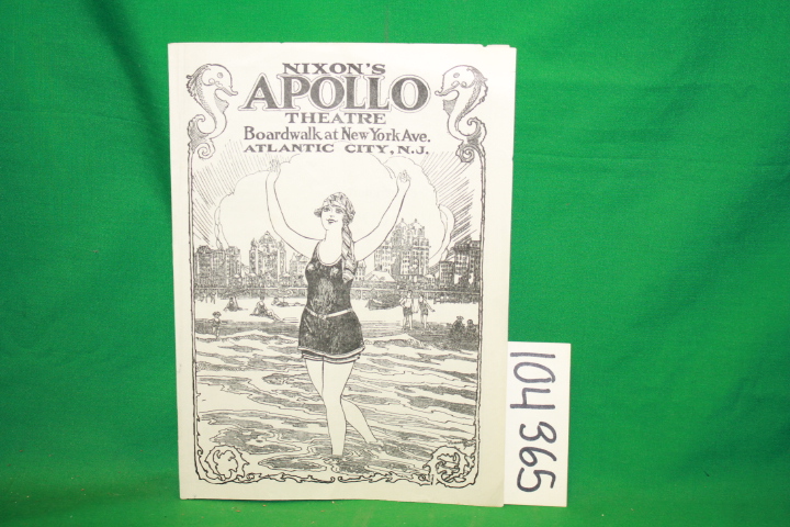 Nixon's Apollo Theatre: Nixon's Apollo Theatre Advertisement Booklet 1926