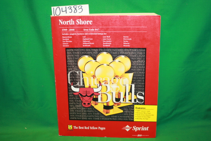 The Best Red Yellow Pages: Chicago North Shore Red Yellow Book Telephone Dire...