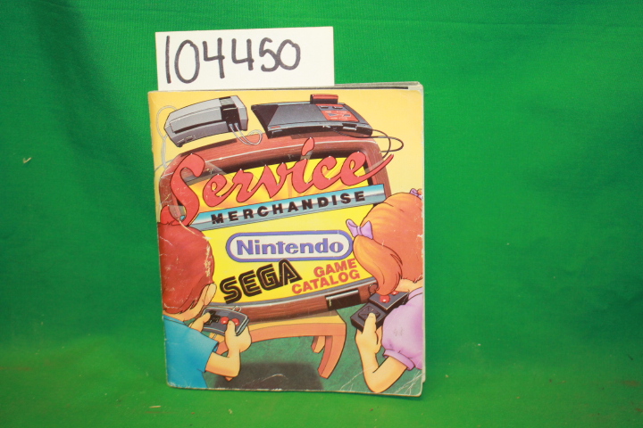 Service Merchandise: Service Merchandise Nintendo/Sega Game Catalog