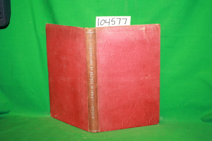 De Warsage, Rodolphe: Histoire du Celebre Theatre Liegeois de Marionnettes (H...