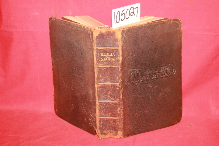 Typis Societatis S. Joannis: Biblia Sacra Juxta Vulgatam Clementinam Division...