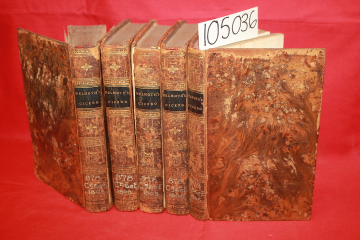 Cicero, Marcus Tullius; Melmoth, Wil...: The Letters of Marcus Tullius Cicero...