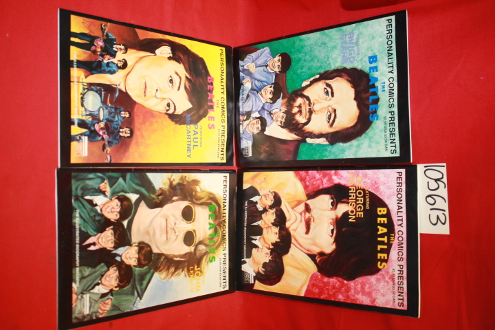 Tiki; Drews, Mary R.: The Beatles Illustrated Biography Magazine Volumes 1-4