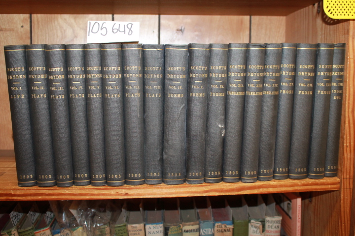 Dryden, John & Scott, Walter: The Works of John Dryden Volume 1-18