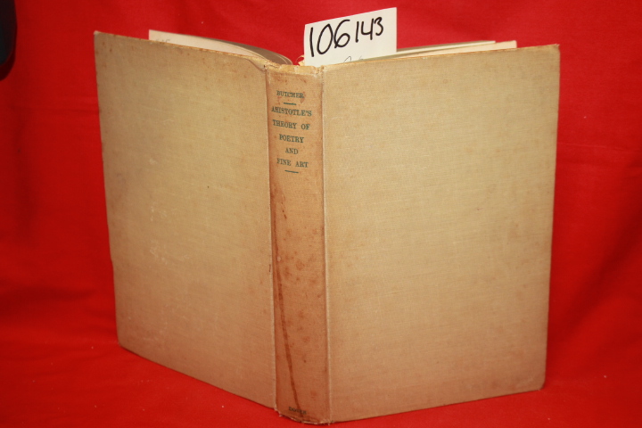 Butcher: Aristotle's Theory of Poetry and Fine Art