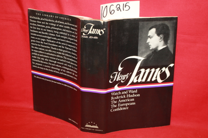 James, Henry: Henry James Novels 1871-1880