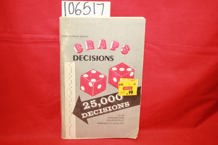 Mahl, Heuy: Craps Decisions