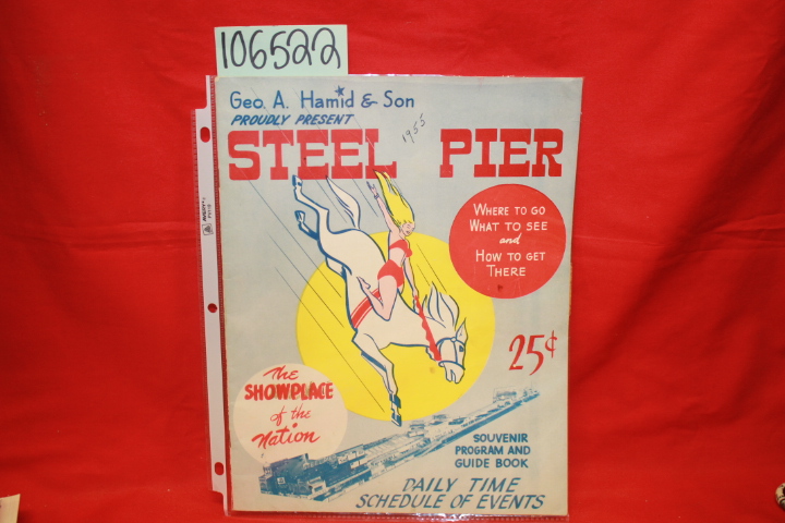 Geo A. Hamid & Son George: Steel Pier: The Showplace of the Nation Souvenir P...