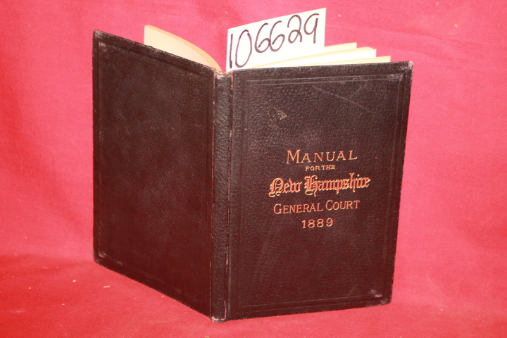 Clarke, John B.: Manual for the use of the General Court of New Hampshire