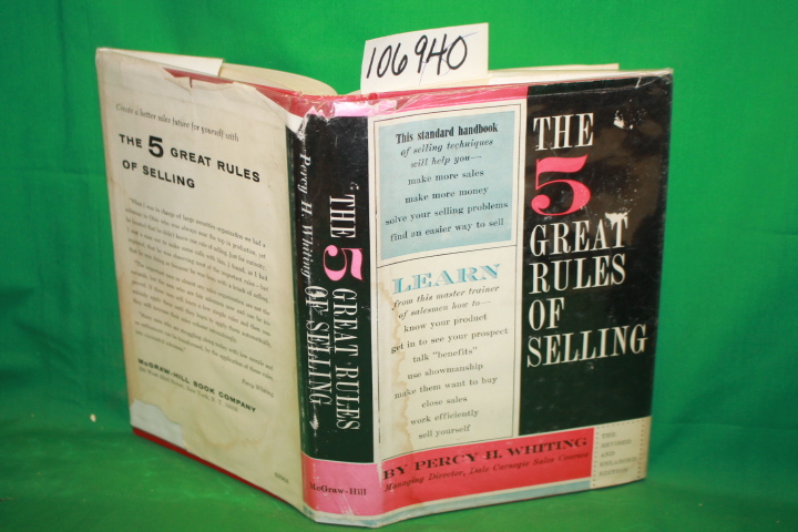 Whiting, Percy H.: The 5 Great Rules of Selling