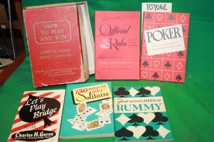 Morehead, Albert;: Official Rules of Card Games; Fun with Games of Rummy; 150...