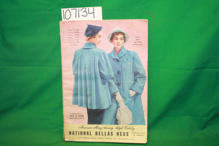 National Bellas Hess: National Bellas Hess Fall and Winter 1954-1955 Catalog