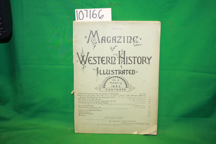 Western History: Magazine of Western History Vol. 1 No. 5