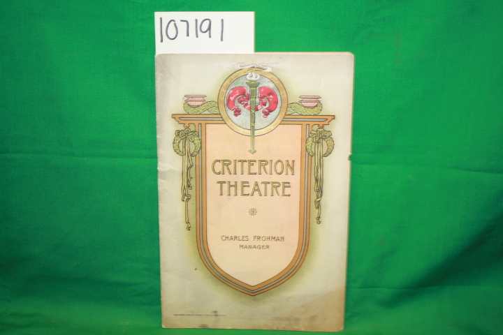 Frohman, Charles: Criterion Theatre
