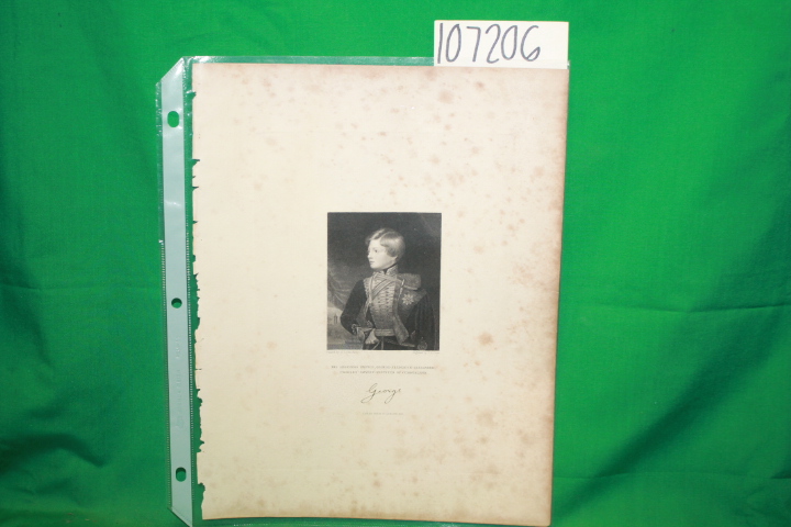 Dean, T. A.: His Highness Prince George-Frederick-Alexander-Charles-Ernest-Au...