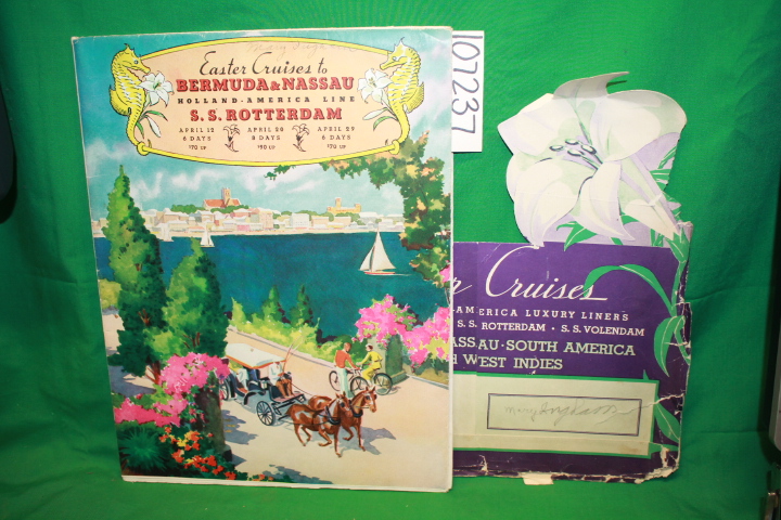 Dellevie, Ralph: Easter Cruises to Bermuda & Nassau Fold-Out Brochure 37 x50 ...