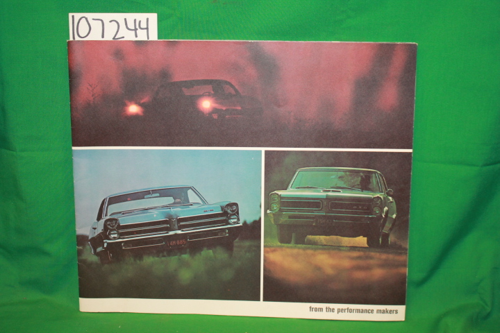 General Motors Corp.: Pontiac GTO Muscle Car Sale Brochure