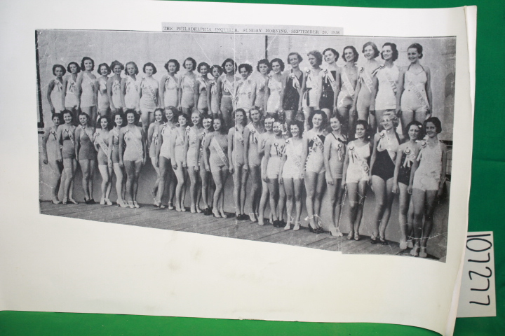 The Philadelphia Inquirer: Mrs. America Contestants 1936 PANARAMA