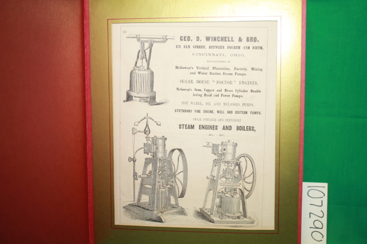 Geo. D. Winchell & Bro.: Geo. D. Winchell & Bro. and Printing in Velvet for S...