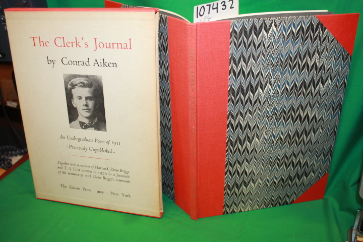 Aiken, Conrad: The Clerk's Journal: Being the Diary of a Queer Man