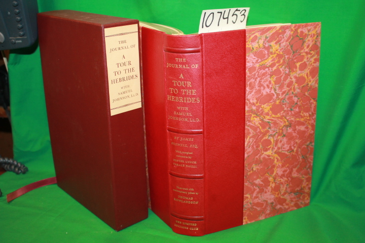 Boswell, James: The Journal of A Tour to the Hebrides with Samuel Johnson, LL...
