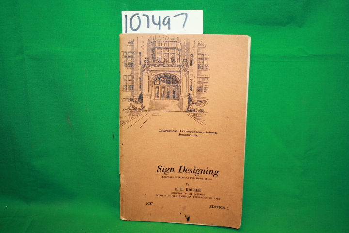 Koller, E. L.: Sign Designing