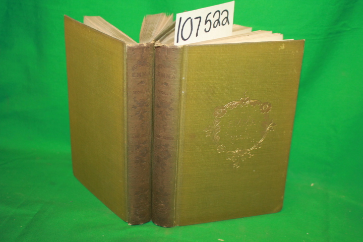 Austen, Jane: Emma Volumes 1 & 2 Faded Spine Austen, Jane: Emma Volumes 1 & 2 Faded Spine