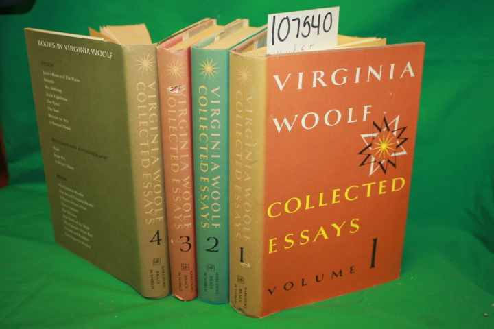 Woolf, Virginia: The Collected Essays of Virginia Wolf Volumes 1-4
