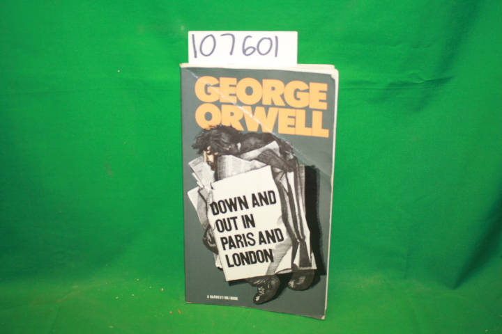 Orwell, George: Down and Out in Paris and London