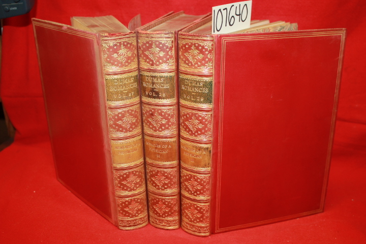 Dumas, Alexandre: Memoirs of A Physician Volumes 1-3