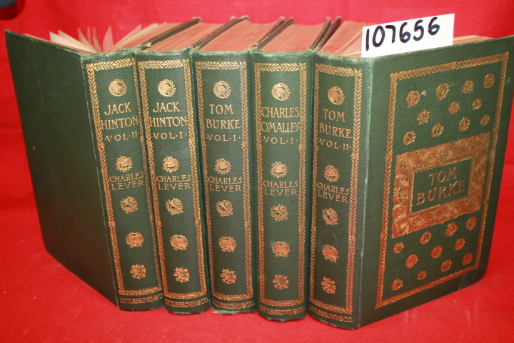 Lever, Charles: Tom Burke Volumes 1 & 2; Jack Hinton Volumes 1 & 2; Charles O...