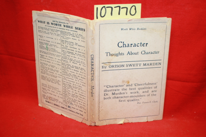 Marden, Orison Swett: Thoughts About Character