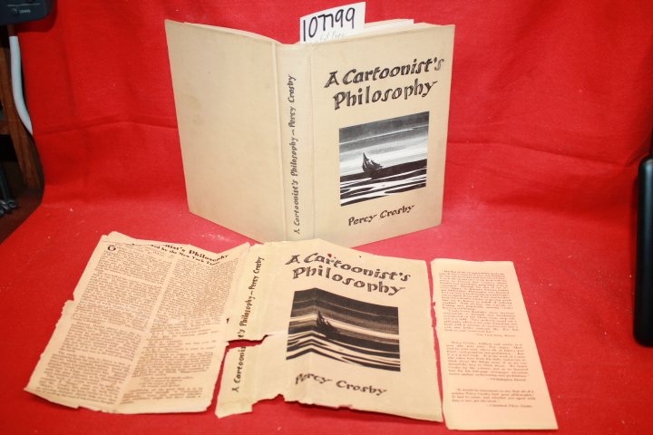 Crosby, Percy: A Cartoonist's Philosophy Folded DJ