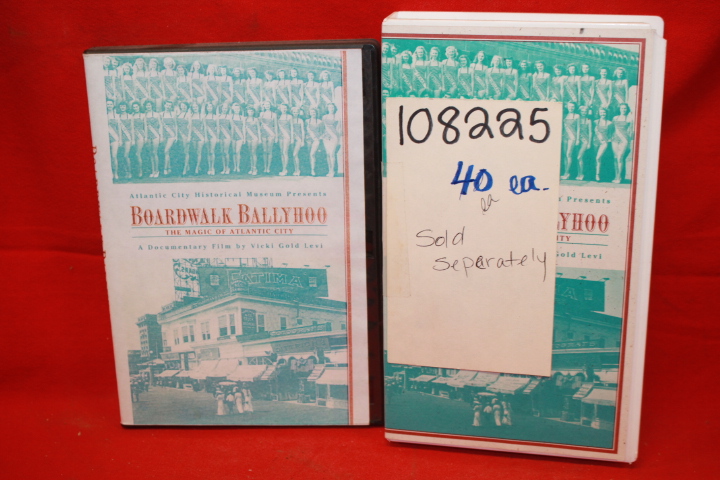 Levy, Vicki Gold: Boardwalk Ballyhoo The Magic of Atlantic City: A Documentar...