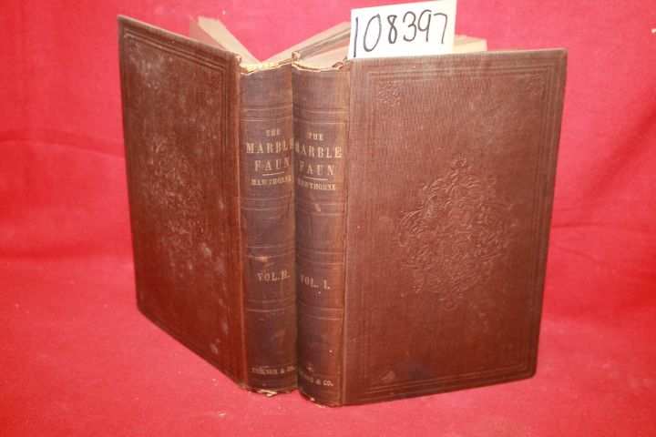 Hawthrone, Nathaniel: The Marble Faun Volumes 1 & 2