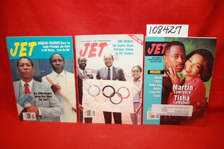 Johnson: Jet Magazine: Vol. 66 No. 19, Vol. 75 No. 22, Vol. 85 No. 16