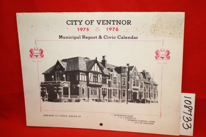 City of Ventnor 1975-1976 Municipal ...: City of Ventnor 1975-1976 Municipal ...