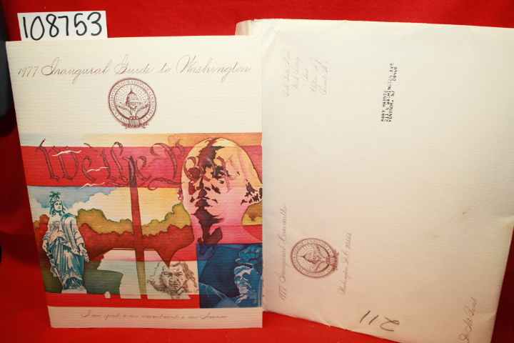 1977 Inagural Committe: Jimmy Carter Memorial Envelope and Folder