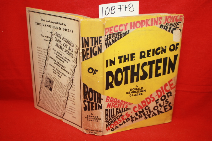 Henderson Clarke, Donald: In The Reign Of Rothstein