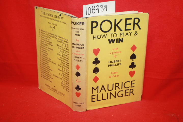 Ellinger, Maurice: Poker: How To Play & Win