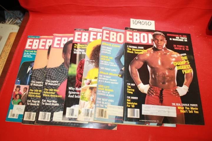 Johnson, John H.: Ebony Magazine (1989) Mike Tyson, Florence Griffith Joyner ...